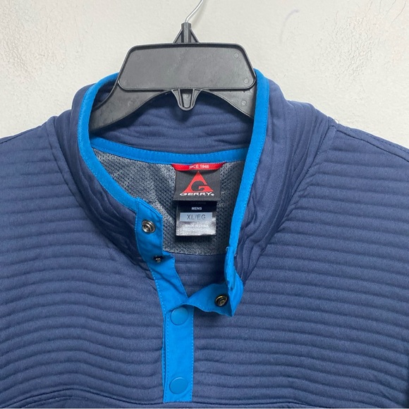 Gerry Men’s Size XL 1/4 Snap Lightweight Pullover Shirt - Picture 2 of 4